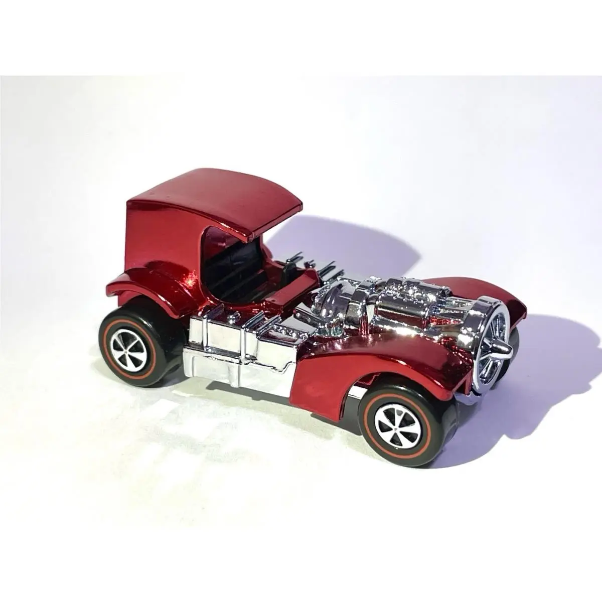 Custom Made Hot Wheels Redline Superfine Turbine Spectraflame Red