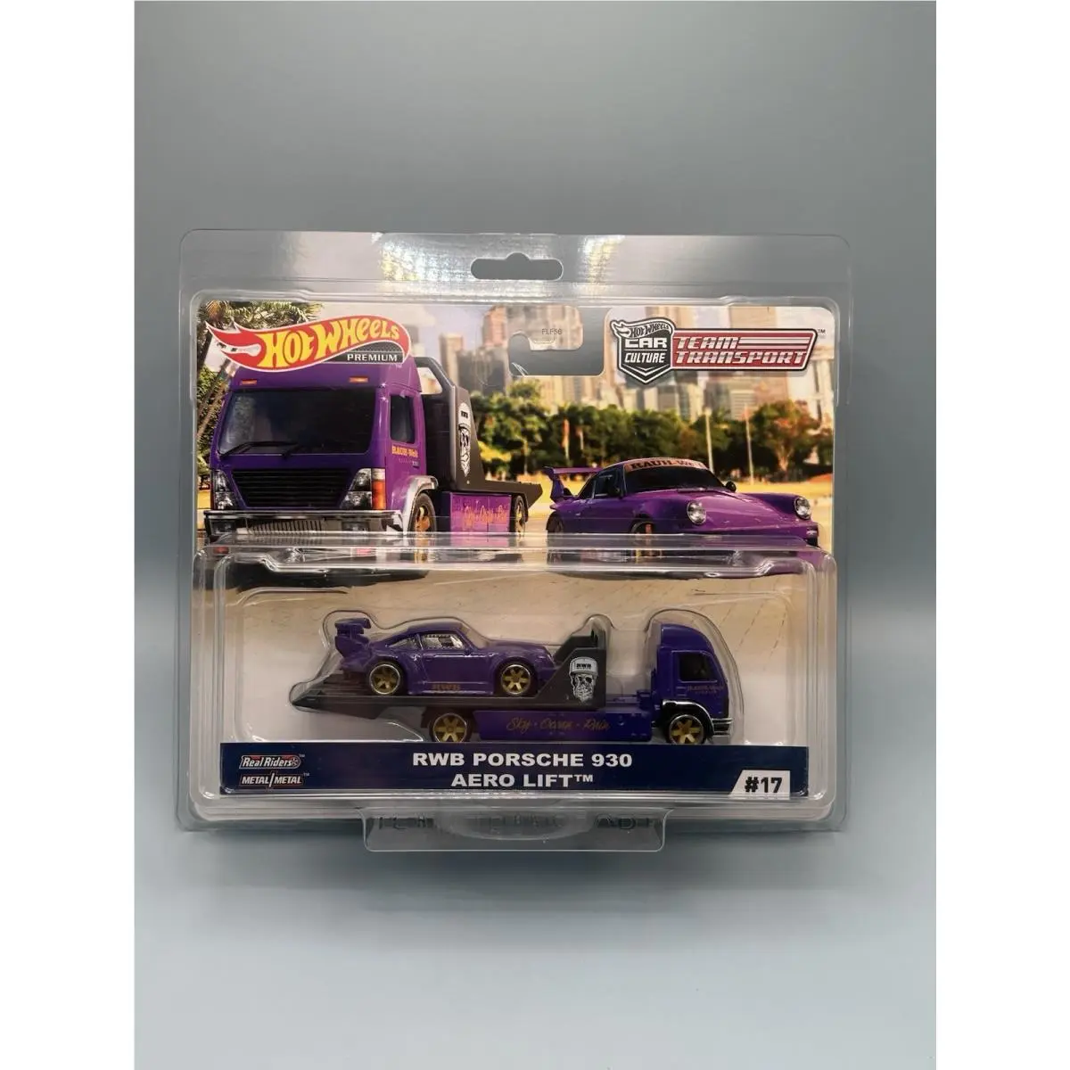 Hot Wheels Team Transport Rwb Porsche 930 Aero Lift Car Culture In Protector