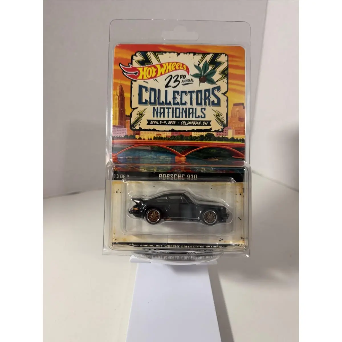 Hot Wheels 23RD Collectors Nationals Black Porsche 930 2718