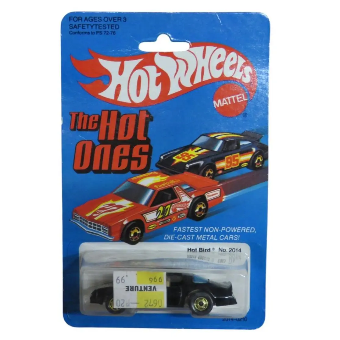 Vintage 1977 Hot Wheels Blackwall 1989 Black Hot Bird
