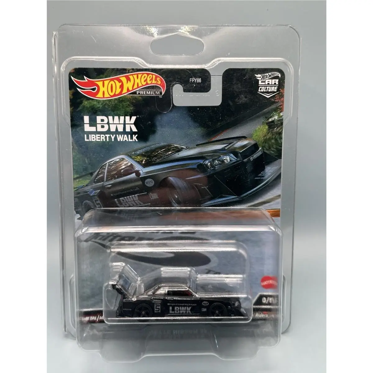 Hot Wheels LB-ER34 Liberty Walk Nissan Skyline Mountain Drifters R34 Chase 0/5