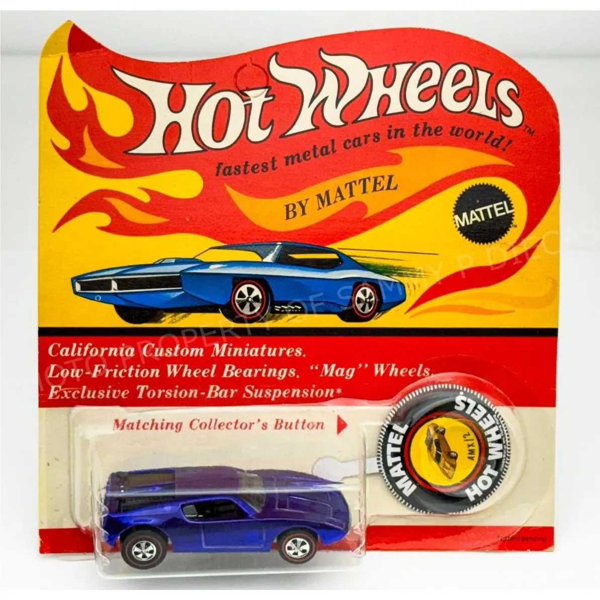 Hot Wheels Redline AMX/2 Purple US Black Interior in Blisterpack