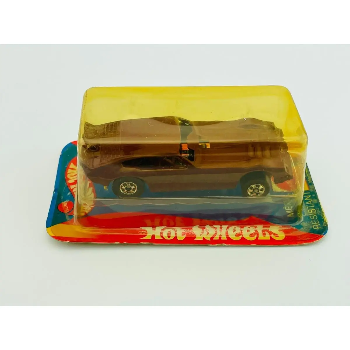Hot Wheels French Blackwall Vega Bomb Maroon in Cube Made in France