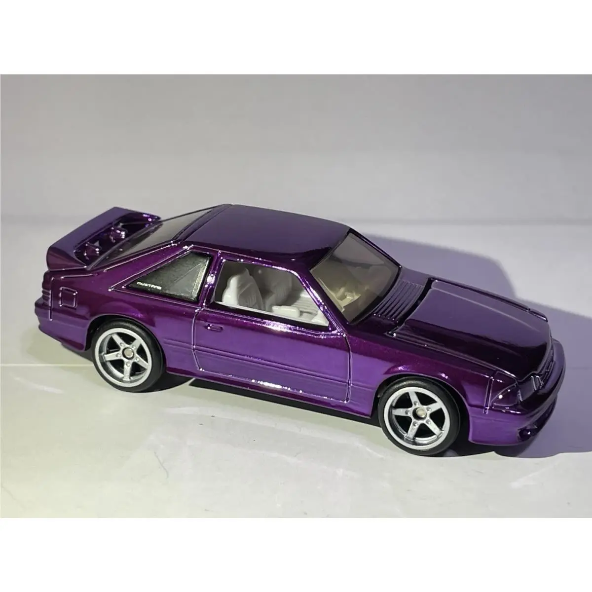 Hot Wheels 1993 Ford Mustang Cobra R Spectraflame Purple - Custom Made