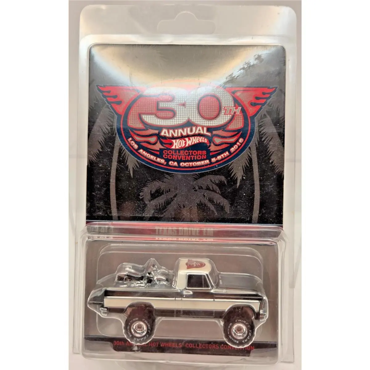 Hot Wheels 30th Annual Convention Texas Drive `em Tde Larry Wood Low Number 0359