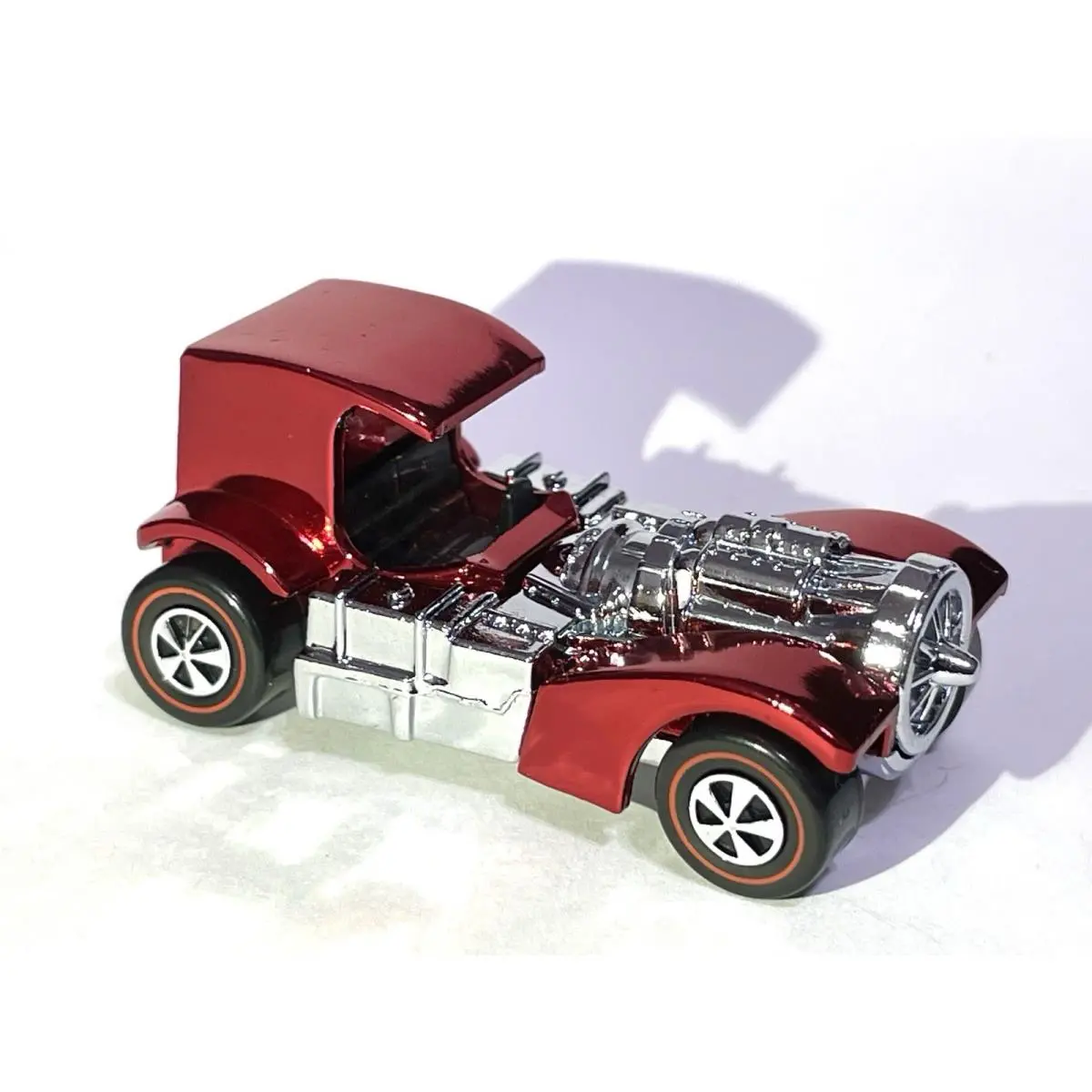 Custom Made Hot Wheels Redline Superfine Turbine Spectraflame Red
