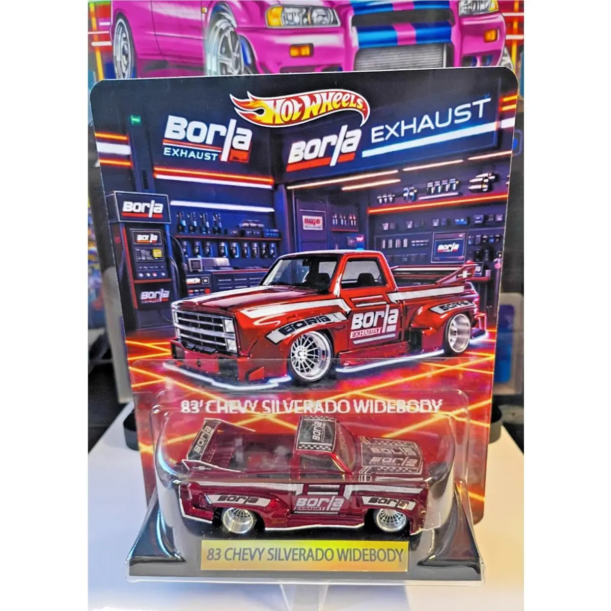 Super Con 26 Winner Pro Mild AL Gonzalez Hot Wheels 83 Silverado Widebody Borla