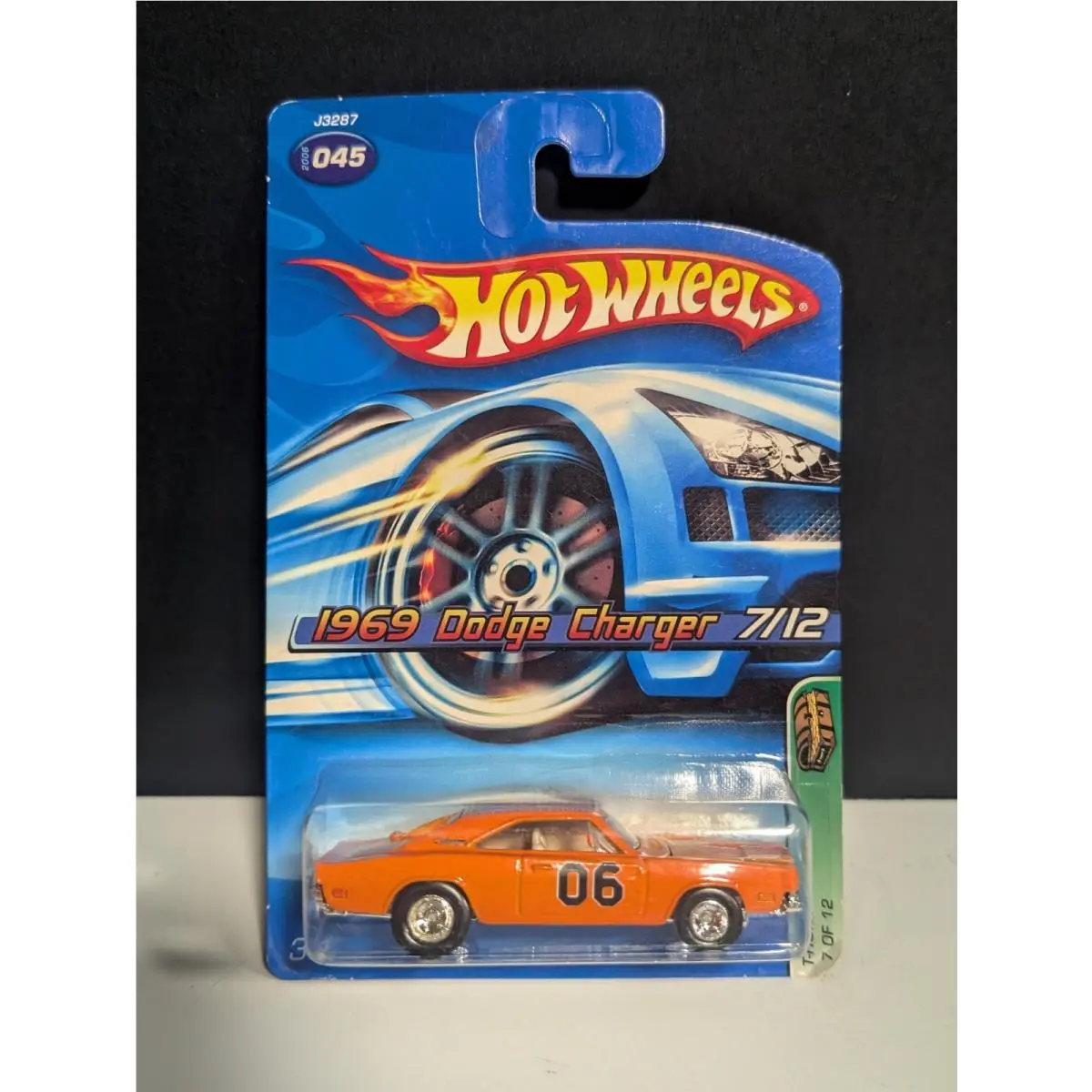 2006 Hot Wheels 1969 Dodge Charger Orange Treasure Hunt