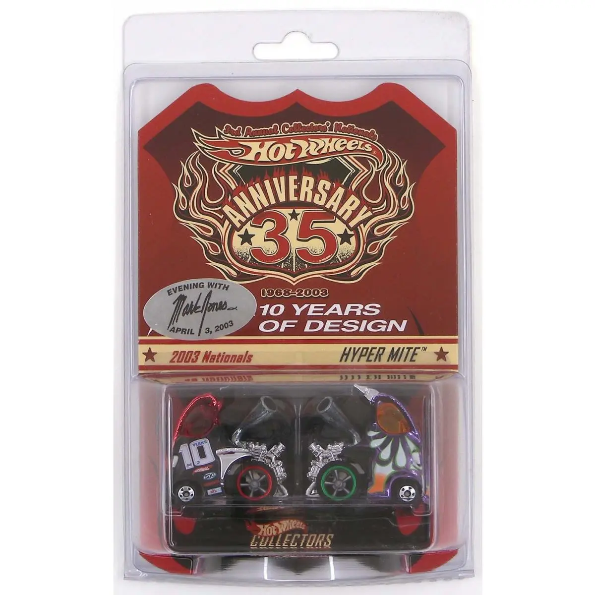 Hyper Mite 3rd Annual Collectors` Nationals Mark Jones Dinner Hot Wheels 2003