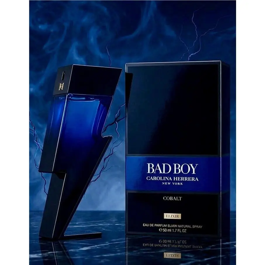 Bad Boy Cobalt Elixir 3.4 oz 100 ml Box by Carolina Herrera