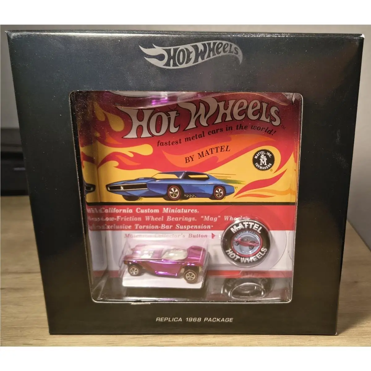 2012 Hot Wheels Rlc 16 1968 Package - Beatnik Bandit 441/1800