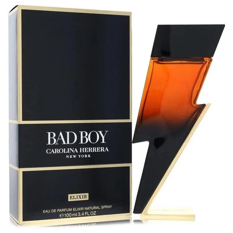 Bad Boy Elixir by Carolina Herrera Eau De Parfum Spray 3.4 oz For Men