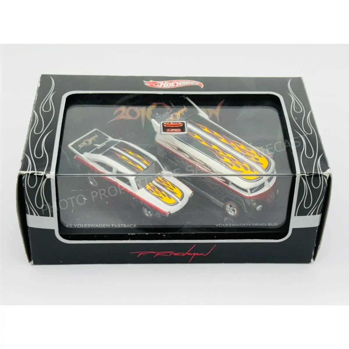 Hot Wheels Japan Phils Speed Shop White VW Fastback Drag Bus 151/1500