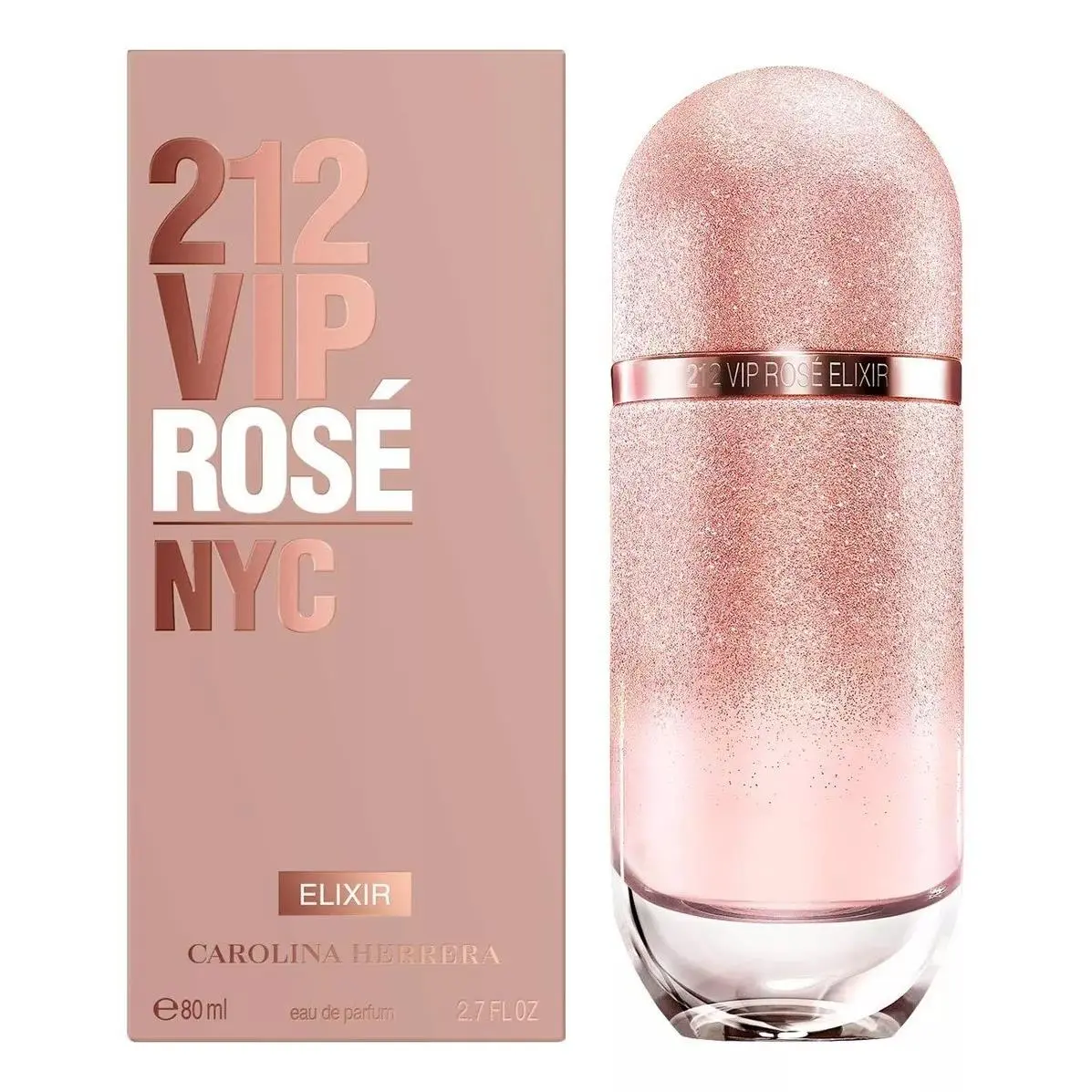 Carolina Herrera Ladies 212 Vip Rose Elixir Edp Spray 2.71 oz Fragrances