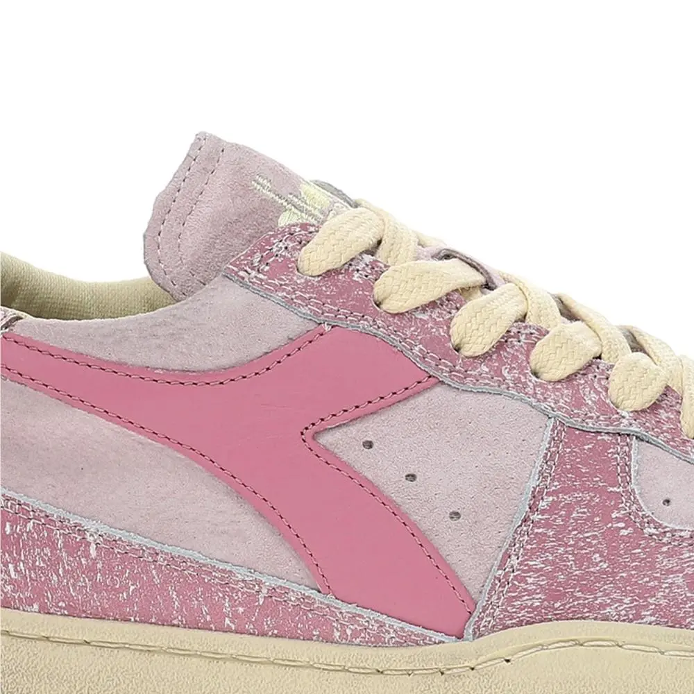 Diadora shoes - diadora Mi Basket Low Blush Lace Up - 181039-50164 - Pink (UPC: 197020247772) 4