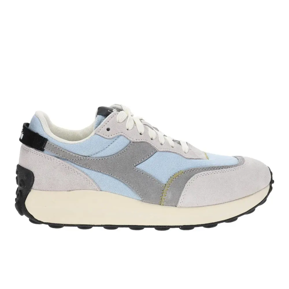 Diadora Race Suede Stone Wash Lace Up Mens Size 7.5 M Sneakers Casual Shoes 179