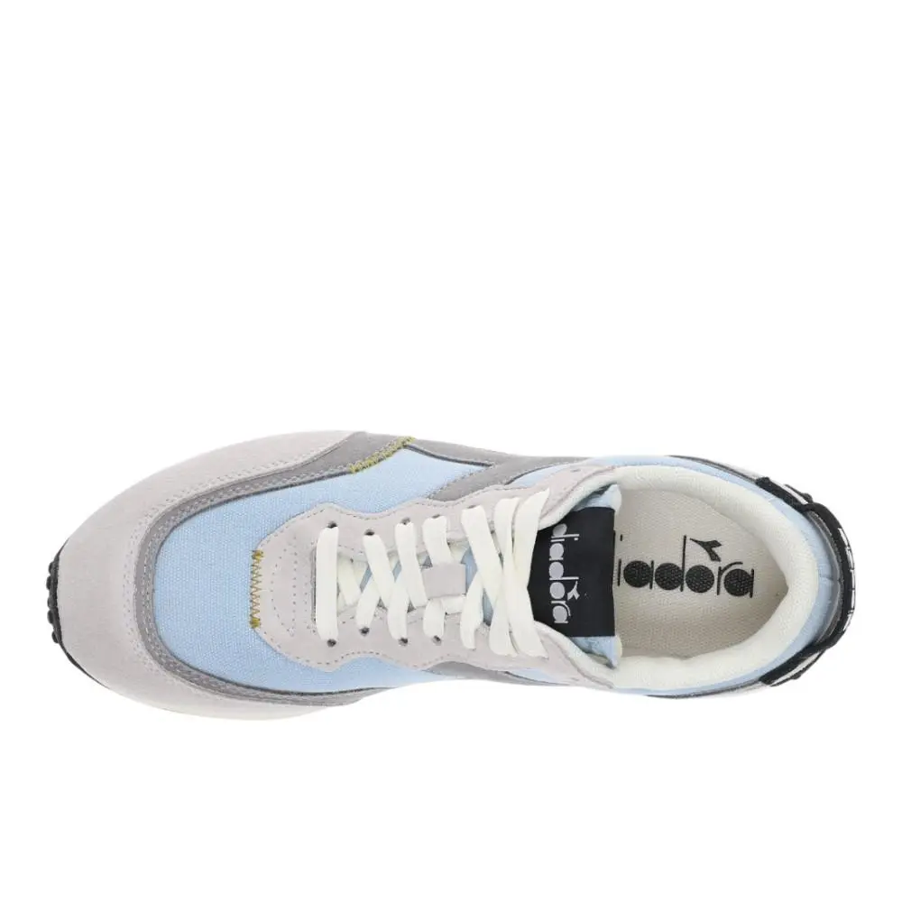 Diadora shoes - diadora Race Suede Stone Wash Lace Up - 179801-C1182 - Blue (UPC: 197020255364) 2