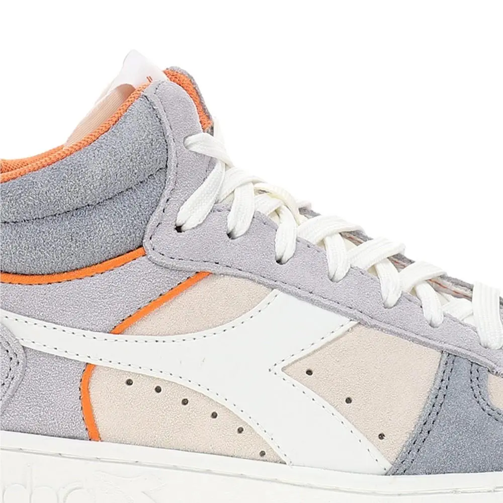Diadora shoes - diadora Magic Basket Demi Suede Lace Up - 179012-D0670 - Blue (UPC: 197020138506) 4