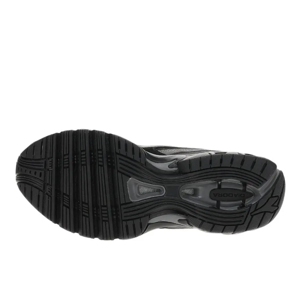 Diadora shoes - diadora Mythos Propulsion 280 Suede Lace Up - 178547-C3485 - Black (UPC: 197020381933) 3