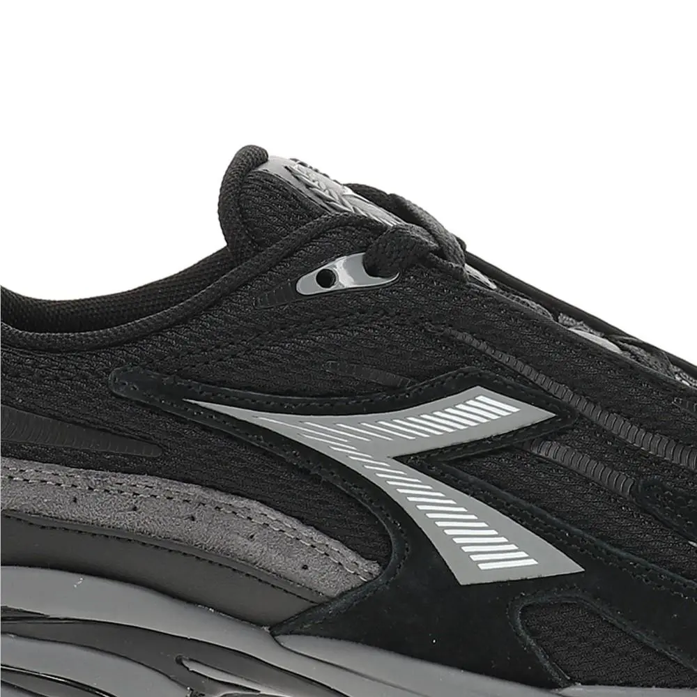 Diadora shoes - diadora Mythos Propulsion 280 Suede Lace Up - 178547-C3485 - Black (UPC: 197020381933) 4
