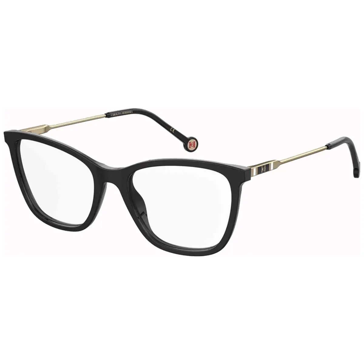 Carolina Herrera Women`s Black Cat Eye Eyeglasses - CH0071-0807-54
