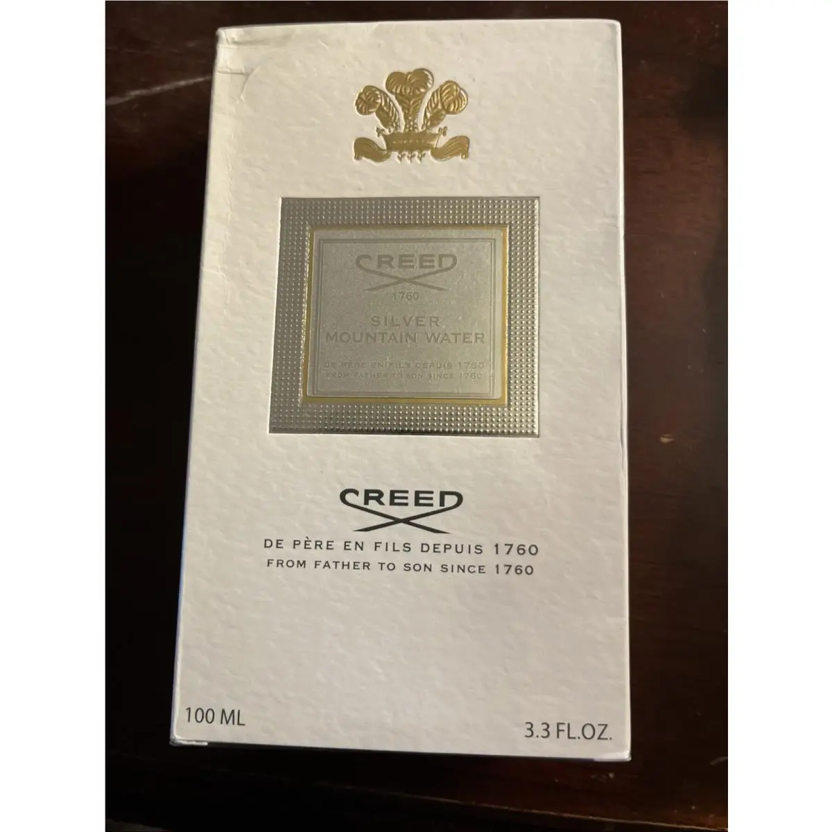 Unisex  Silver Mountain Water Edp Spray 3.3 oz Fragrances by Creed