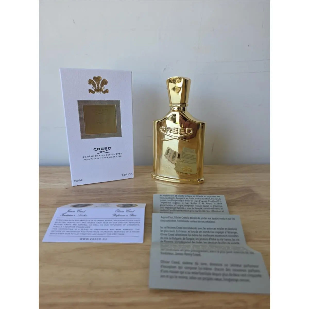 Creed Millesime Imperial Eau de Parfum Spray Regular Size 3.33 OZ Batch Ver