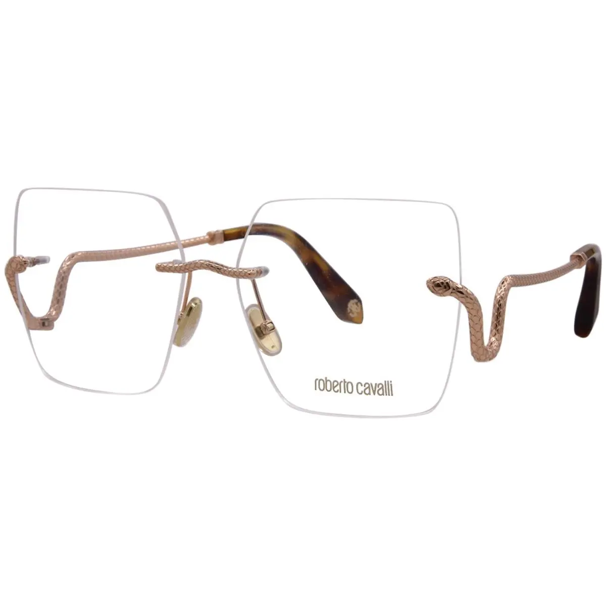VRC070M 09EZ Eyeglasses Women`s Shiny Red Full Rim Cat Eye 54mm by Roberto Cavalli