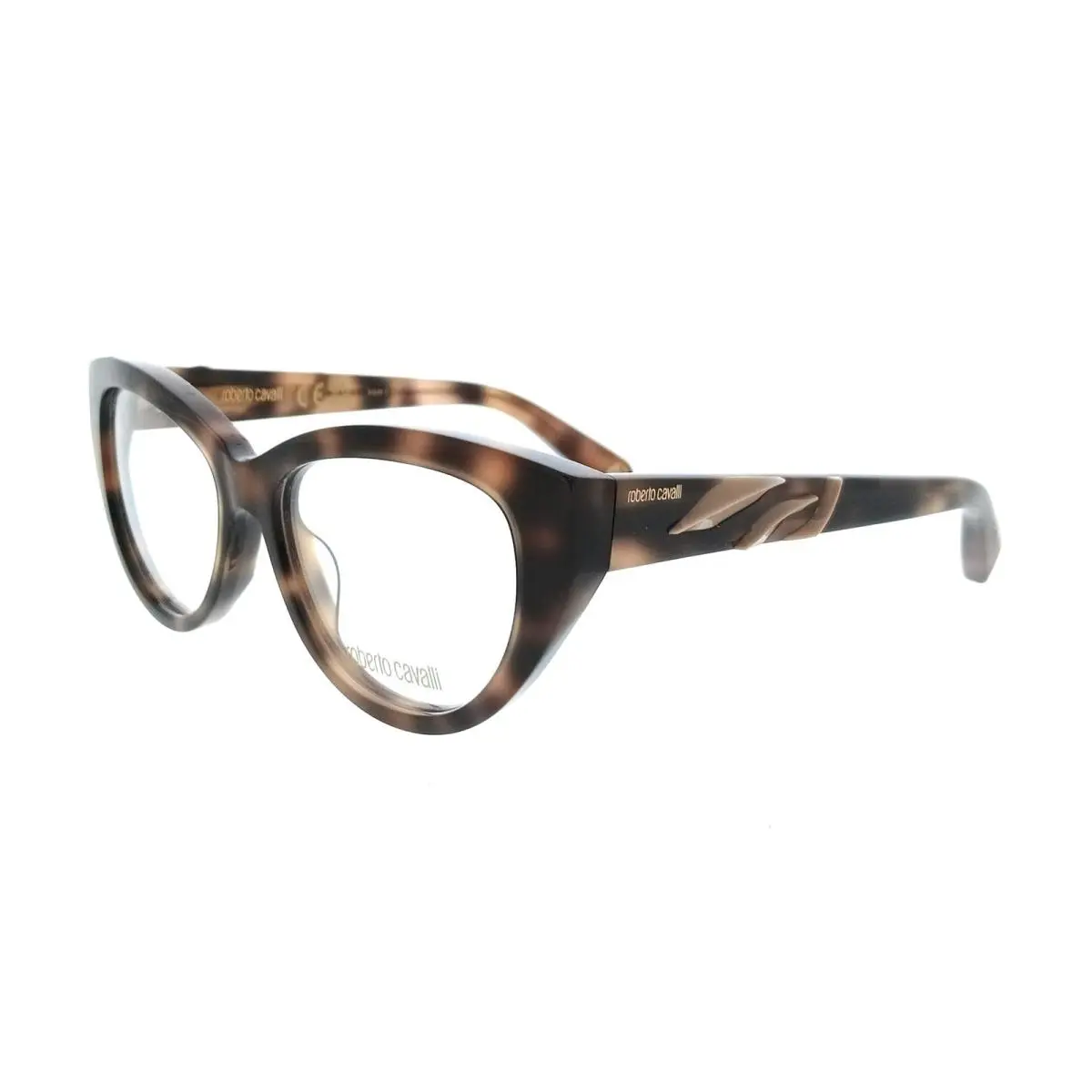 Roberto Cavalli VRC024M5302BV Dark Havana Cat Eye Womens Optical Frames