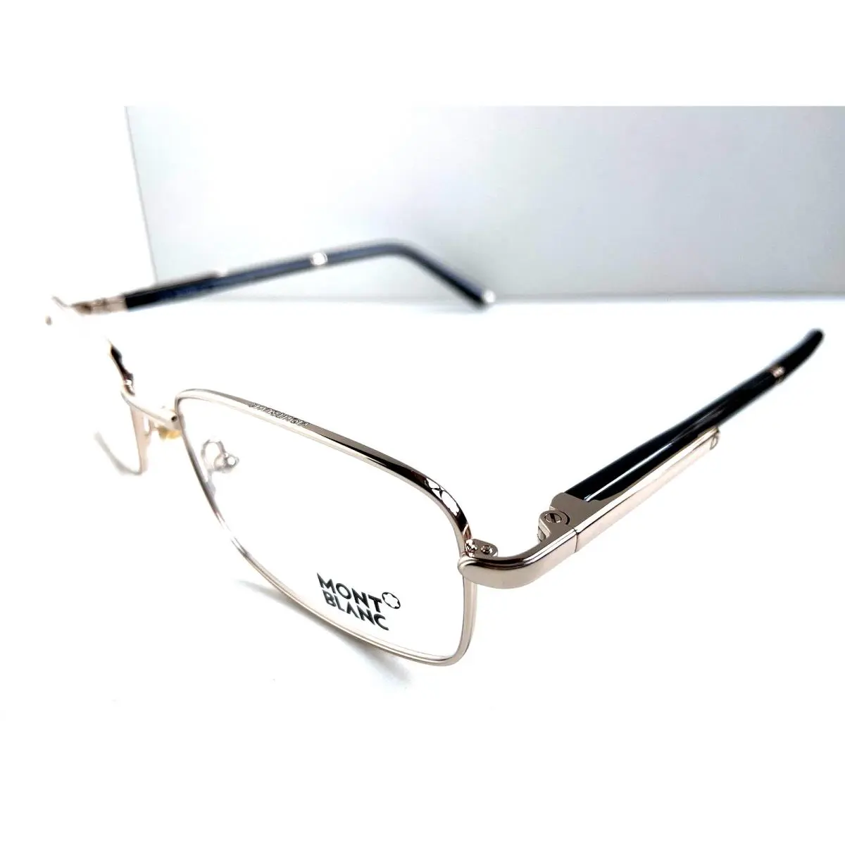 Montblanc MB 484 028 Gold 56mm Men`s Eyeglasses Frame