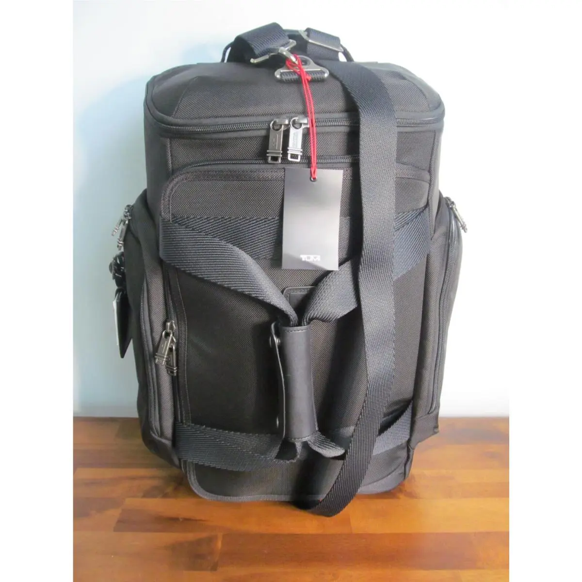 Luggage Evanston Black Carry On Combination Packable Backpack-duffle by Tumi