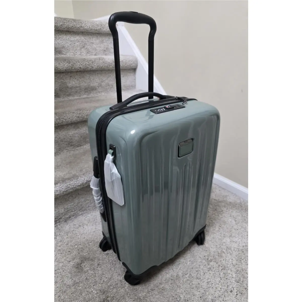 V4 International Expandable 4 Wheeled Carry-on in Light Green by Tumi