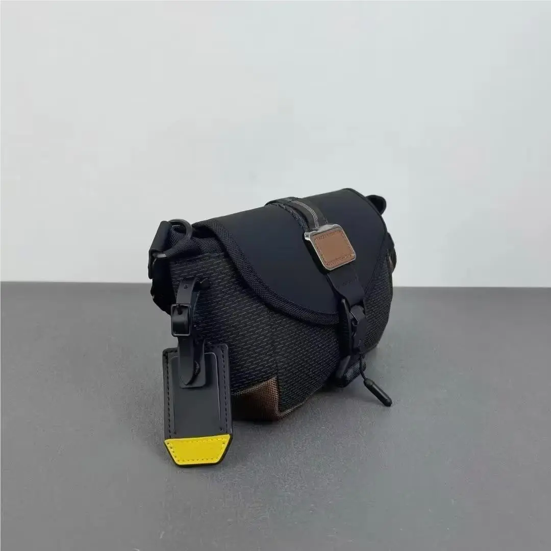 Tumi Alpha Bravo Compass Crossbody Bag 232716 Onyx Black Flap