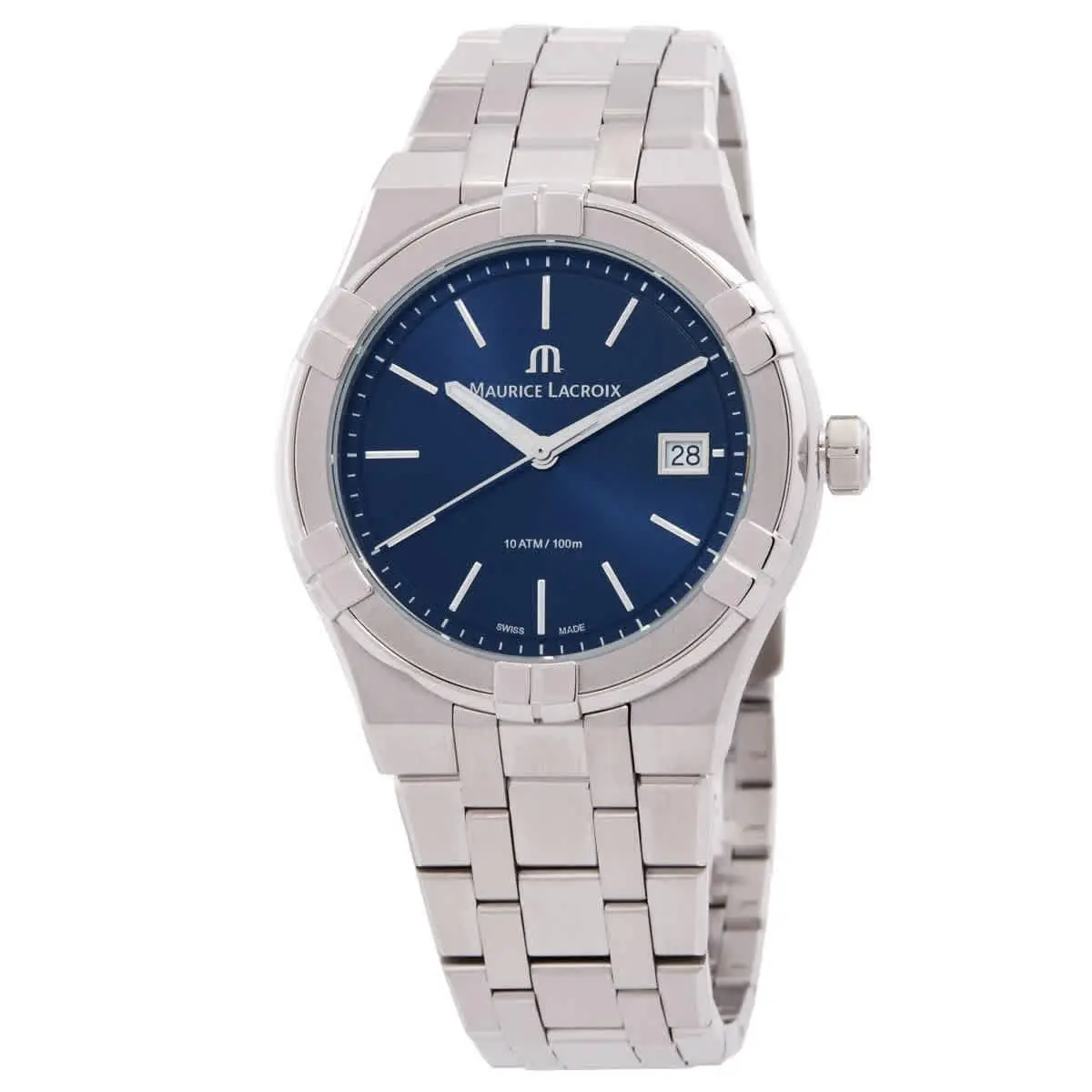 Maurice Lacroix Aikon Quartz Blue Dial Men`s Watch AI1108-SS002-430-1