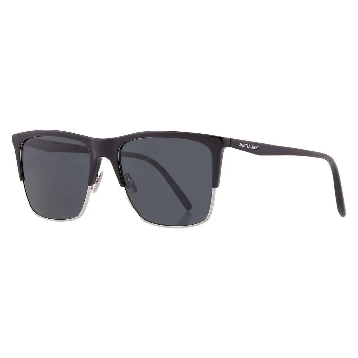 Saint Laurent Black Square Men`s Sunglasses SL 768 002 57 SL 768 002 57 by Yves Saint Laurent