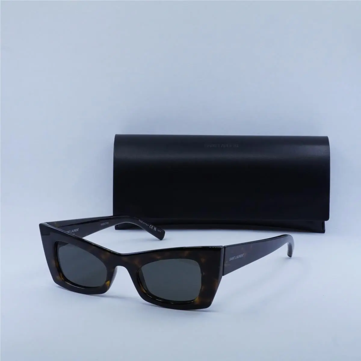 Saint Laurent SL702 002 Dark Havana/grey 49-23-145 Sunglasses by Yves Saint Laurent