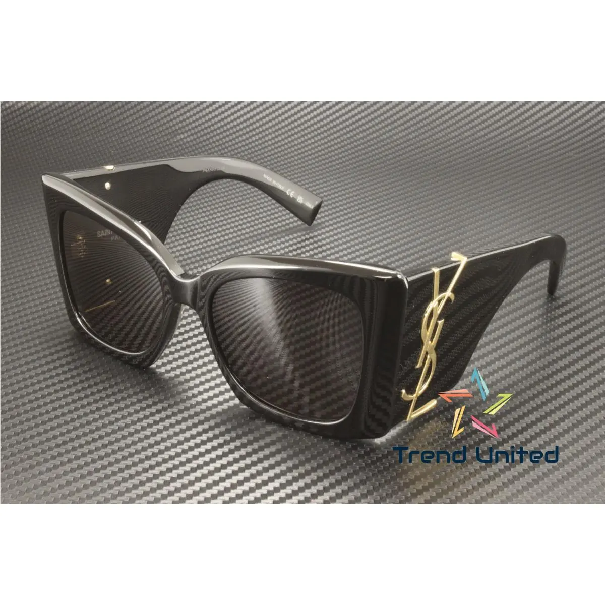 Saint Laurent SLM119 Blaze 001 Black/black 53-19-135 Sunglasses