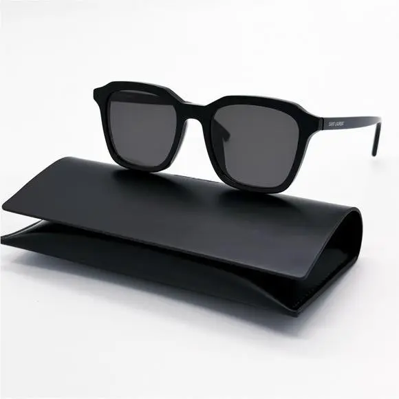 Saint Laurent SL457 001 Unisex Black Sunglasses Saint Laurent SL 457 by Yves Saint Laurent