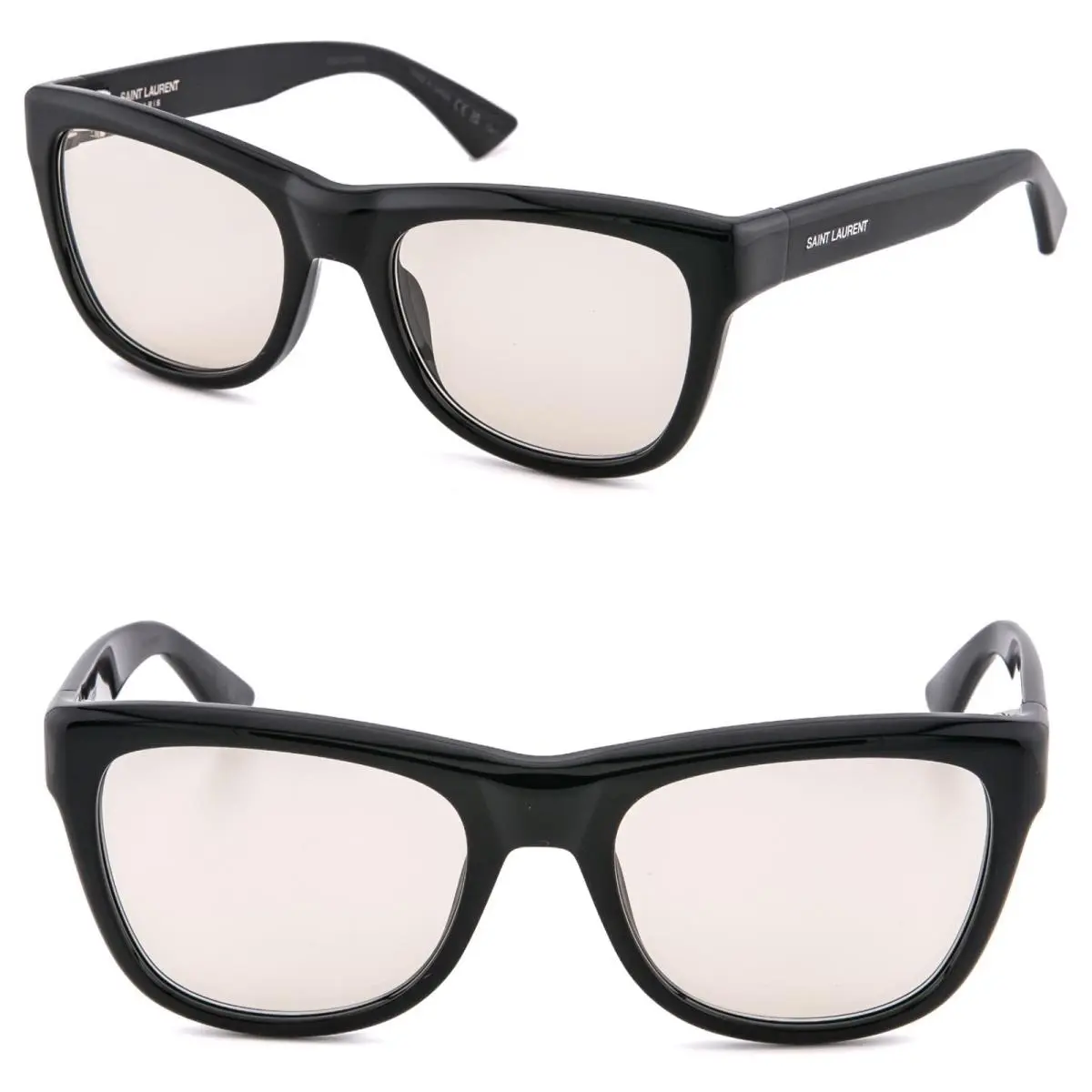 Saint Laurent SL 816 SL816 Black Yellow Unisex Style Sunglasses 006 by Yves Saint Laurent