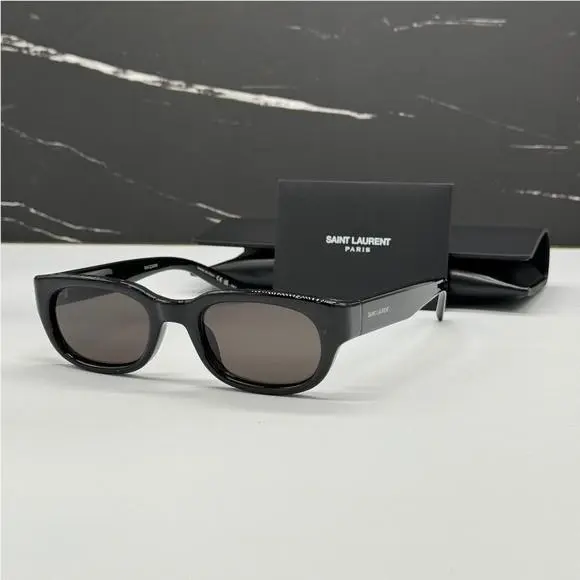 SL 642 001 Saint Laurent Black SL642 001 Women Sunglasses Saint Laurent by Yves Saint Laurent