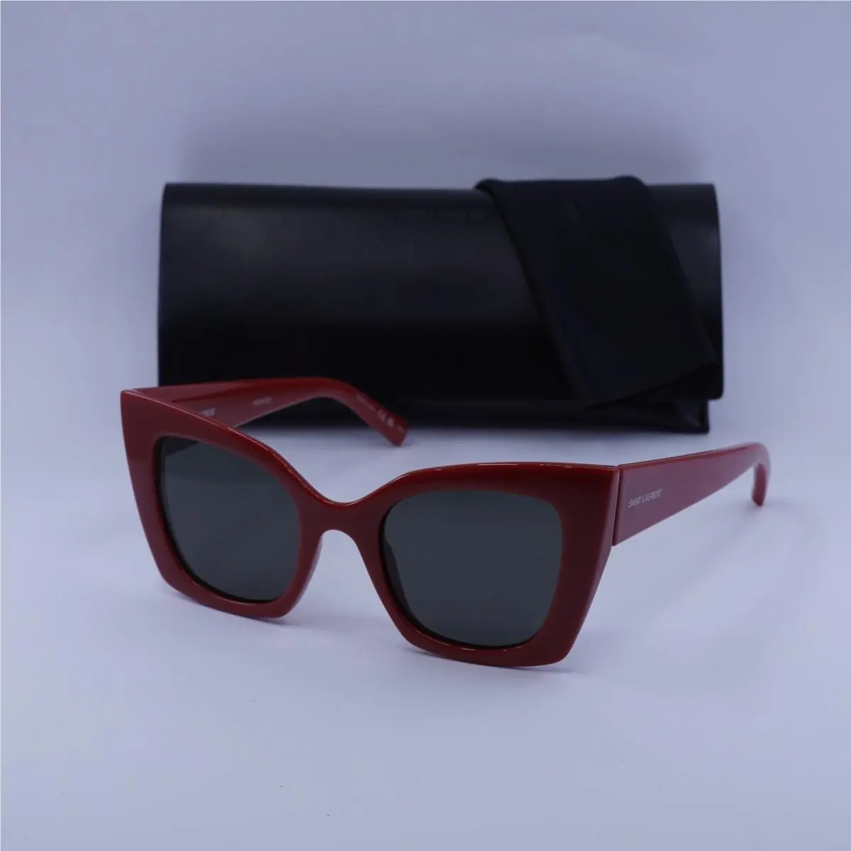 Saint Laurent SL552 010 Red/grey 51-22-145 Sunglasses by Yves Saint Laurent