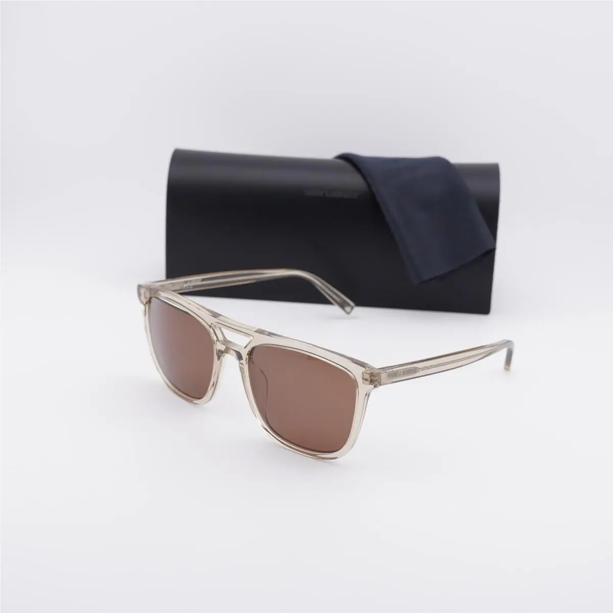 Saint Laurent SL455 004 Yellow/brown 56-19-145 Sunglasses by Yves Saint Laurent