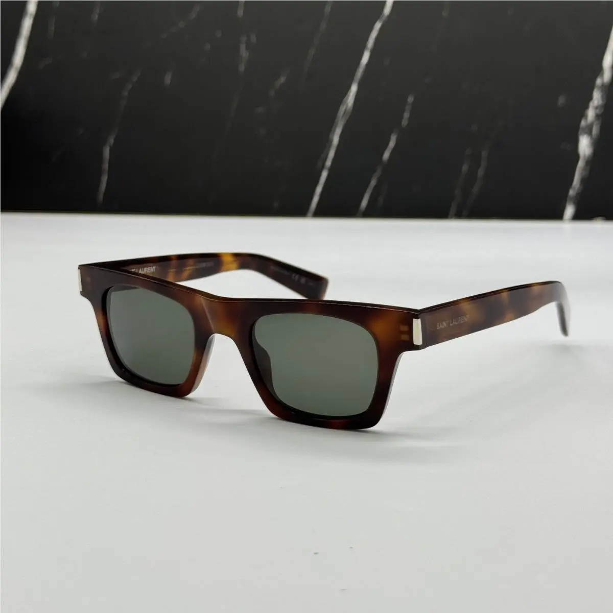 Saint Laurent SL719 003 Havana Unisex Sunglasses by Yves Saint Laurent