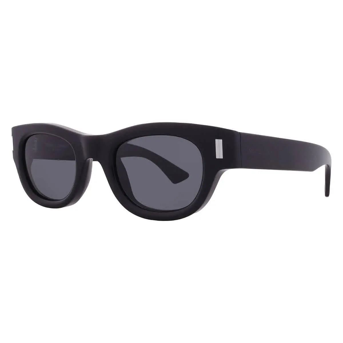 Saint Laurent Black Oval Unisex Sunglasses SL 761 001 49 SL 761 001 49 by Yves Saint Laurent