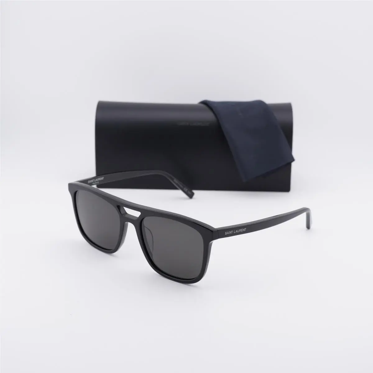 Saint Laurent SL455 001 Black/black 56-19-145 Sunglasses by Yves Saint Laurent
