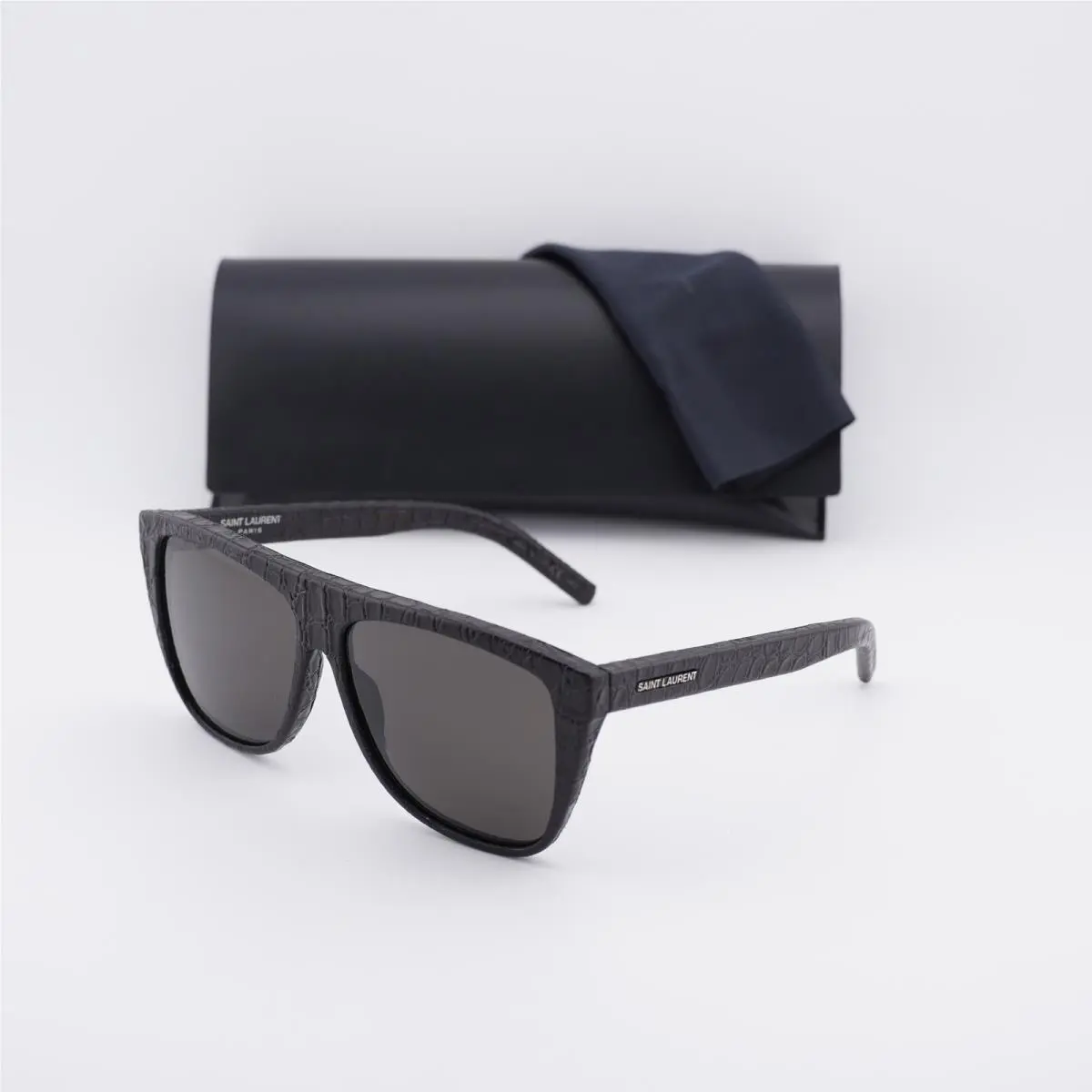 Saint Laurent SL1 012 Black/grey 59-13-140 Sunglasses by Yves Saint Laurent