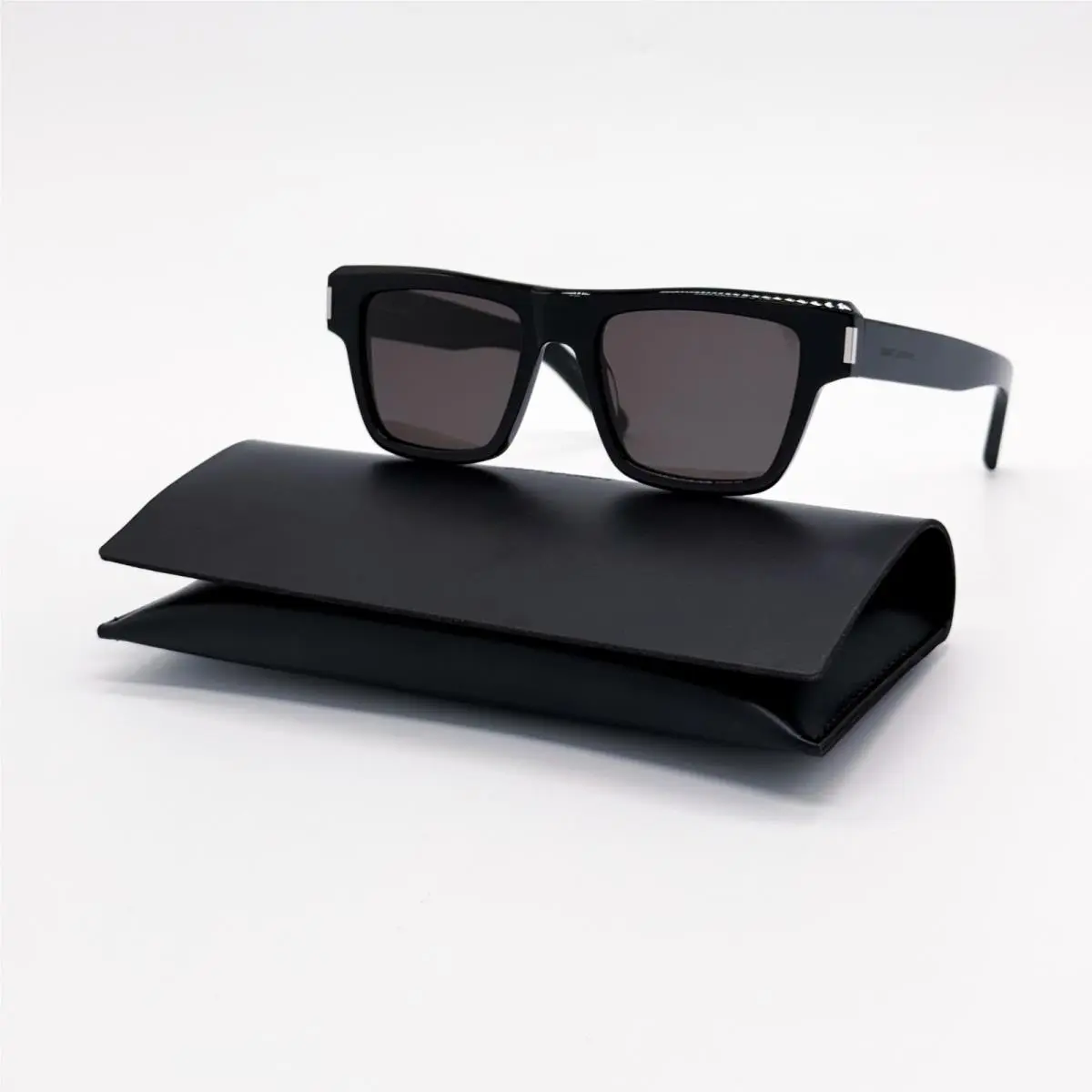 Saint Laurent Black Unisex Sunglasses SL469 001 by Yves Saint Laurent