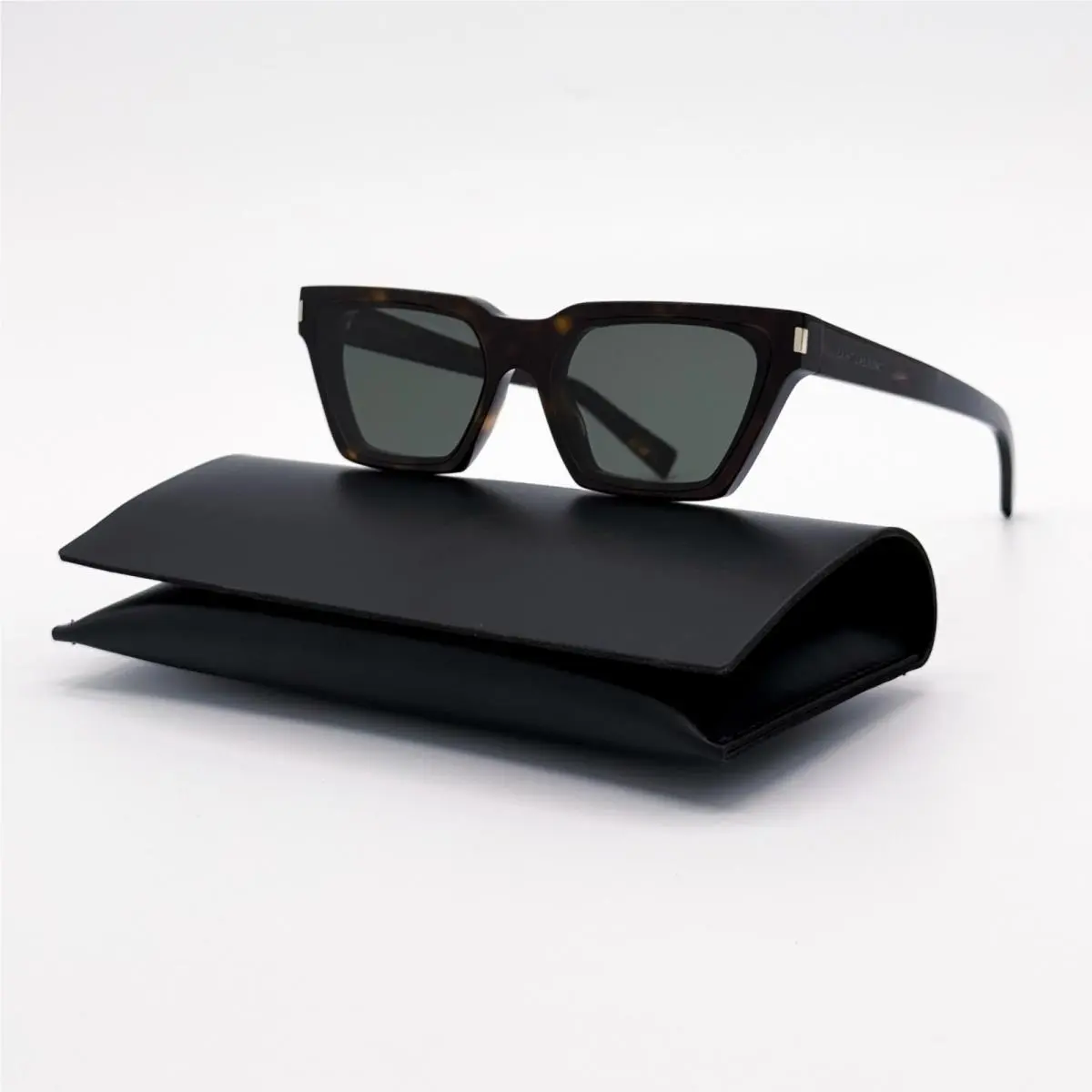 Saint Laurent Havana Green Sunglasses SL633 Calista 002