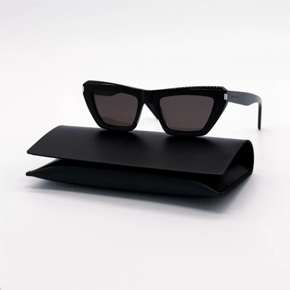 Saint Laurent Black Cat Eye Sunglasses Saint Laurent SL467 001