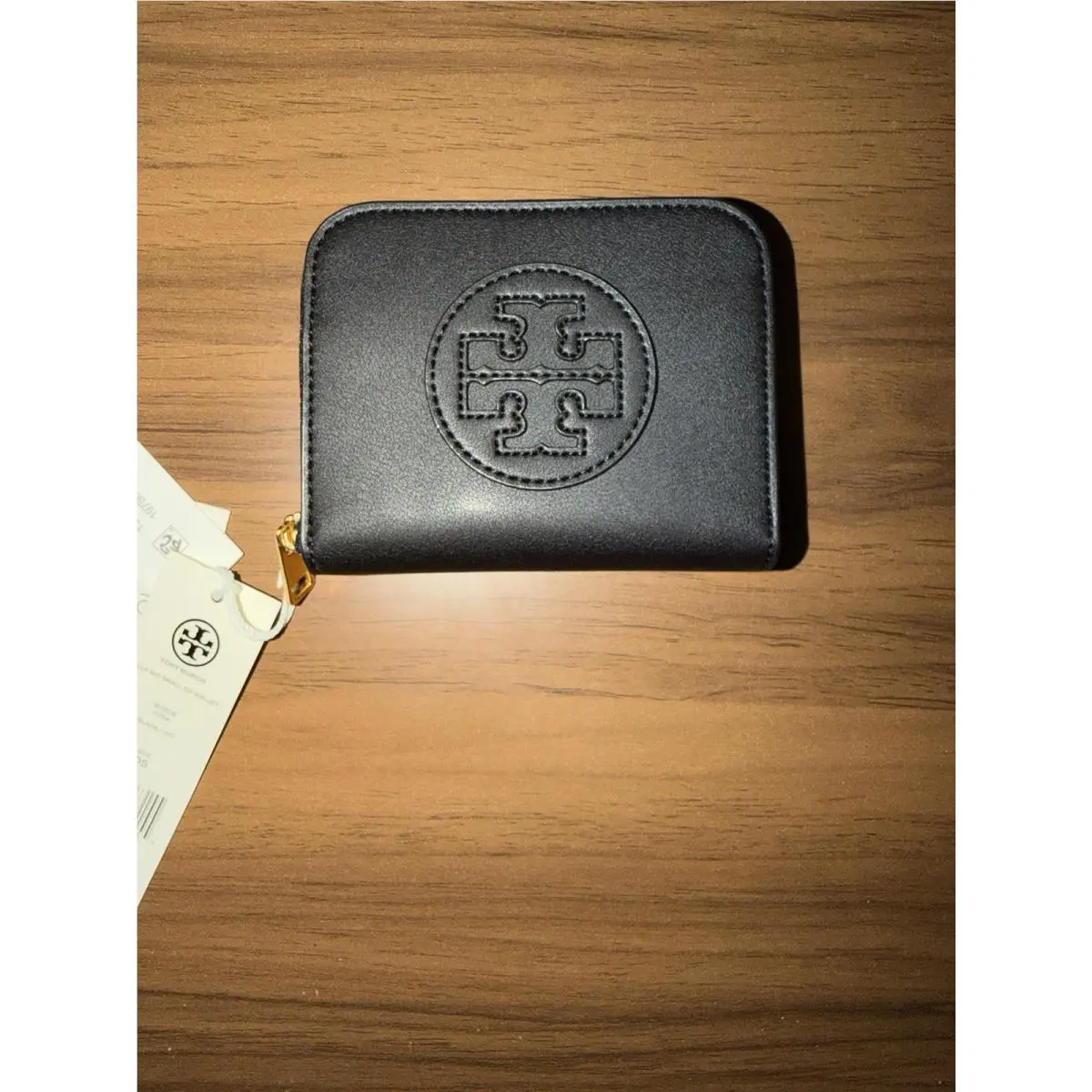 Tory Burch Ella Bio Small Zip Wallet 157505 001 Black